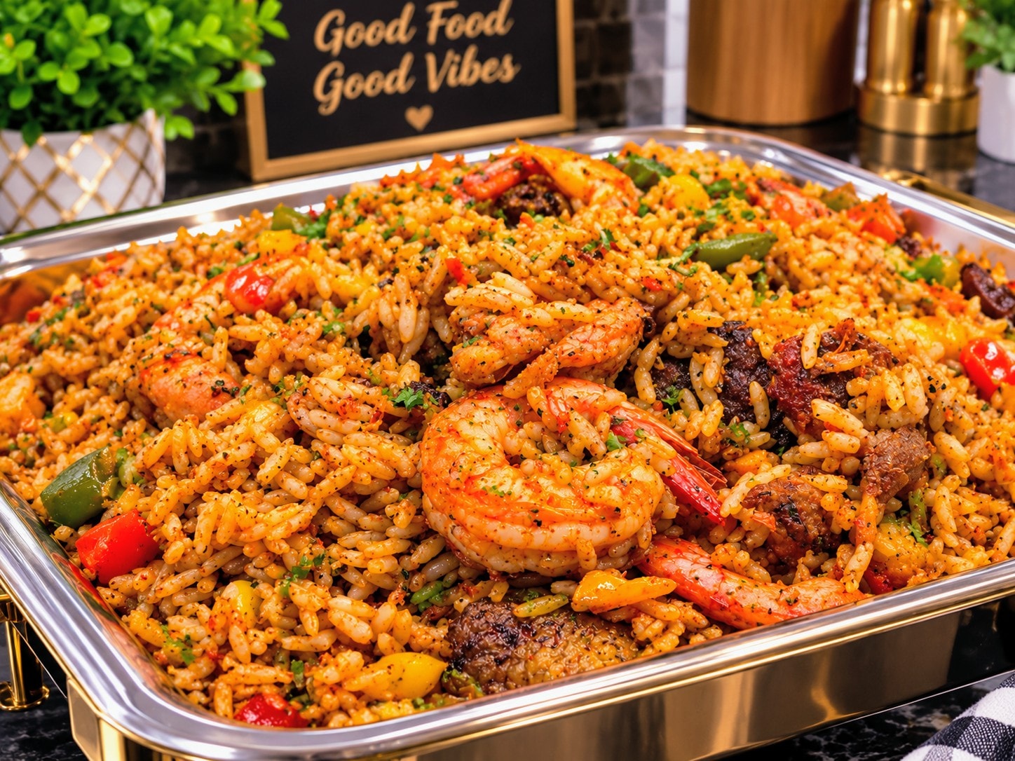 Asher Cuisine catering food